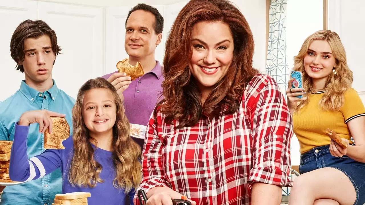 American Housewife Backdrop