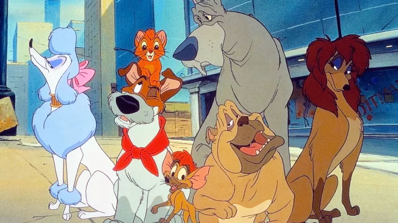 Oliver & Company Backdrop