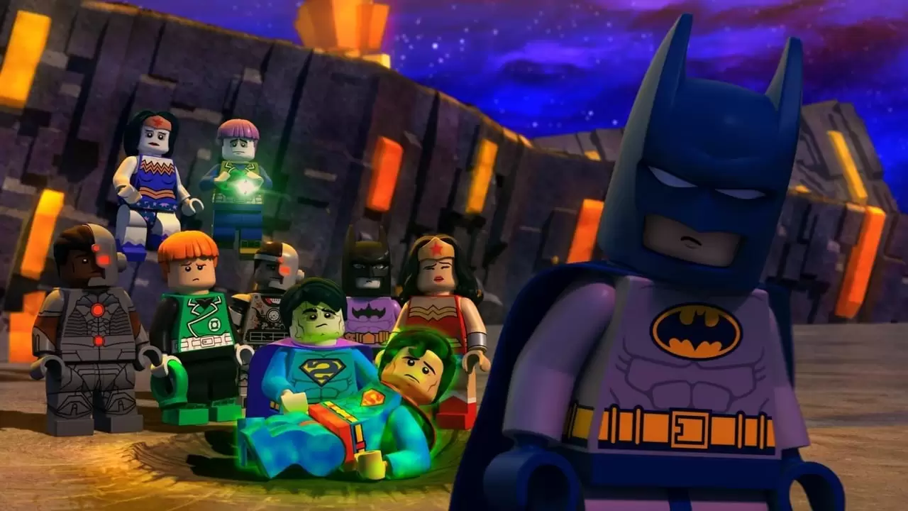 Lego DC Comics Super Heroes: Justice League vs. Bizarro League Backdrop