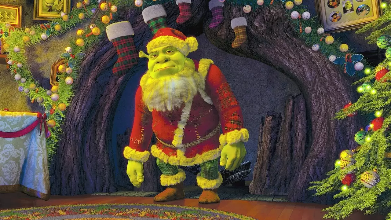 Shrek the Halls Backdrop