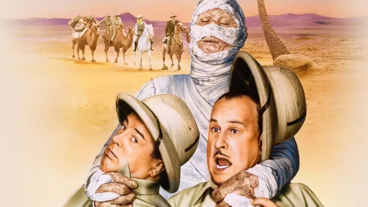 Abbott and Costello Meet the Mummy Backdrop