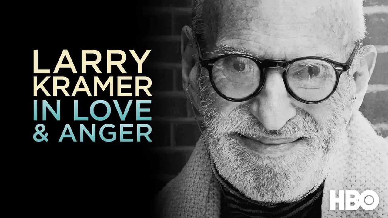 Larry Kramer in Love and Anger Backdrop