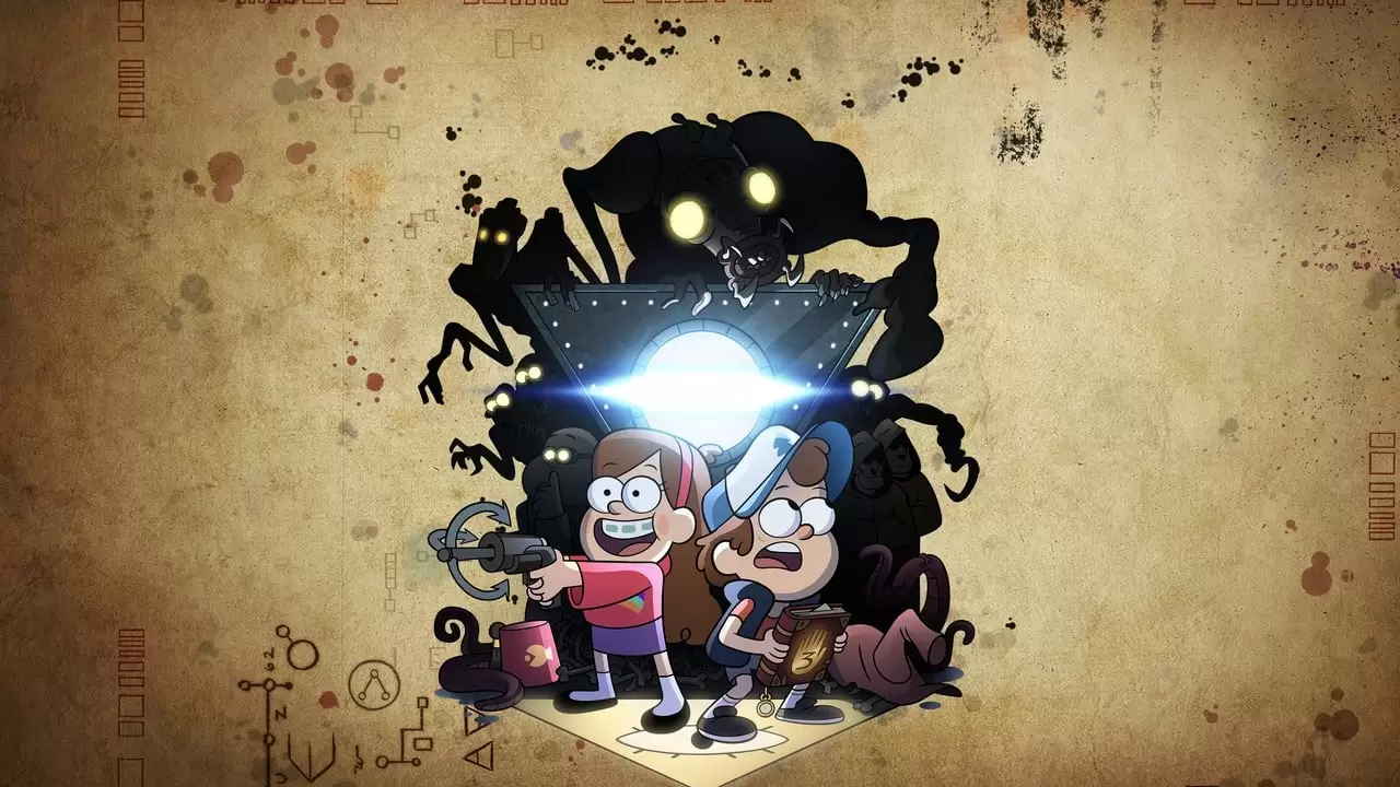 Gravity Falls Backdrop