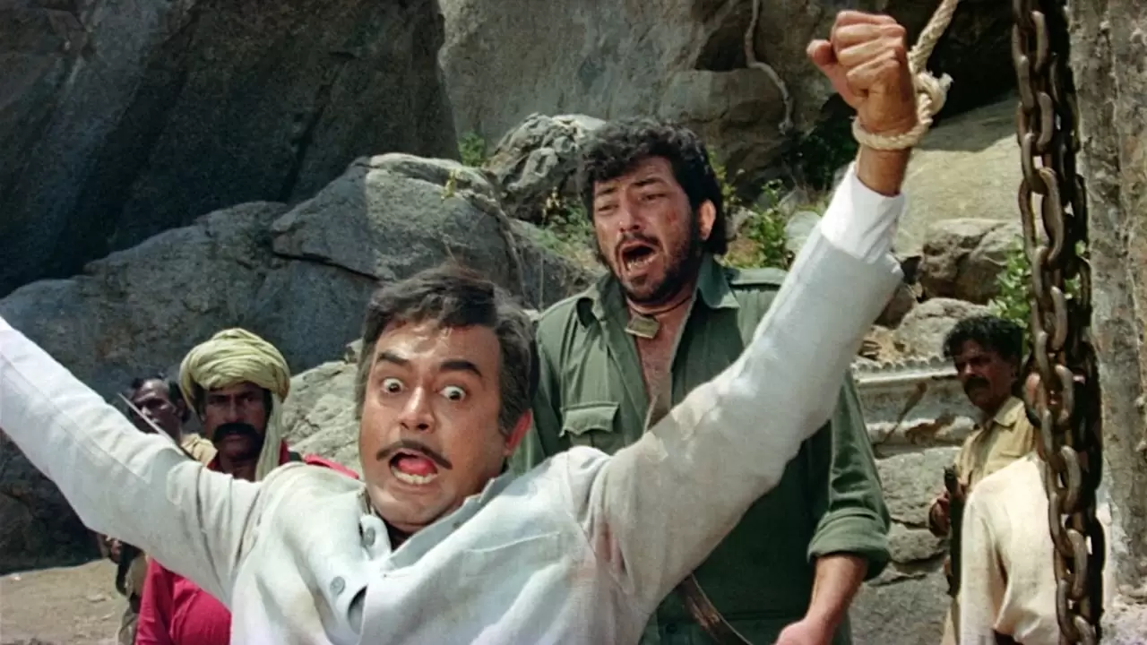 Sholay Backdrop