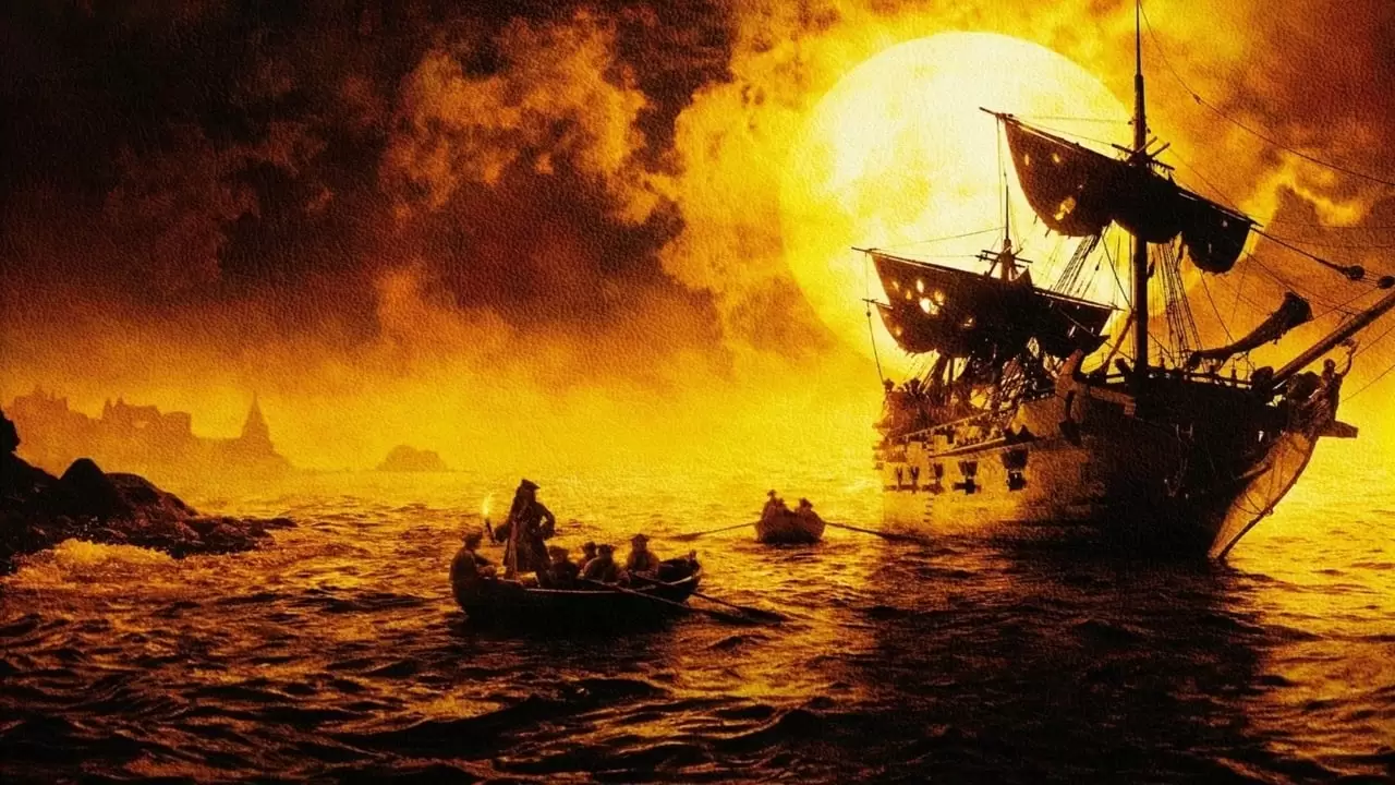 Pirates of the Caribbean: The Curse of the Black Pearl Backdrop