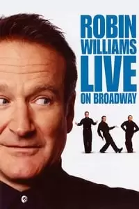 Robin Williams Live on Broadway Poster