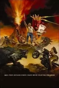 Aqua Teen Hunger Force Colon Movie Film for Theaters Poster