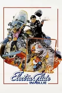 Electra Glide in Blue Poster